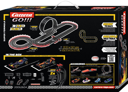 Carrera GO!!! Super Formula Set – Verstappen vs Norris 5.3m Track
