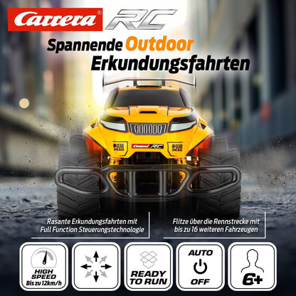 Carrera Gear Monster 2.0 2.4 GHz 1:18 Scale – RC All-Terrain Monster Truck