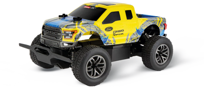 Carrera RC Ford F-150 Raptor 2.4GHz – YellowBlue Off-Road Truck