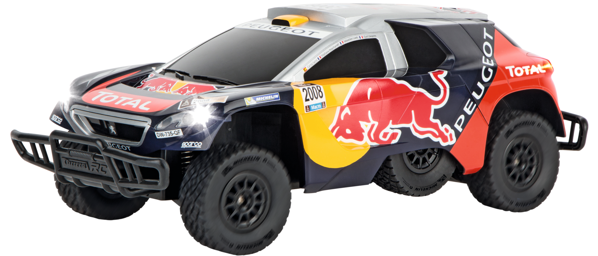 Carrera RC Peugeot 2008 DKR 2016 Red Bull Car