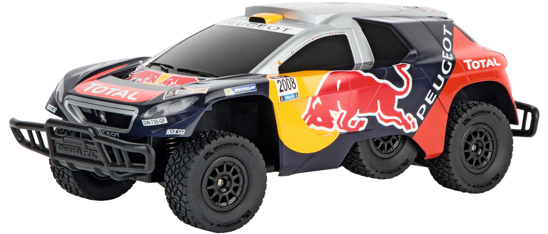 Carrera RC Peugeot 2008 DKR 2016 Red Bull Car