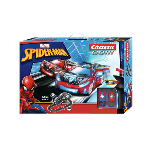 Carrera Slot Car Racing System Track 4.9m Go!!! Marvel Spider-Man