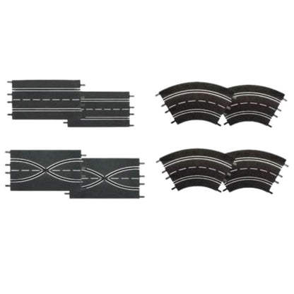 Carrera Track Extension Set 2.8m – 8-Piece Set (Digital 124/132 & Evolution)