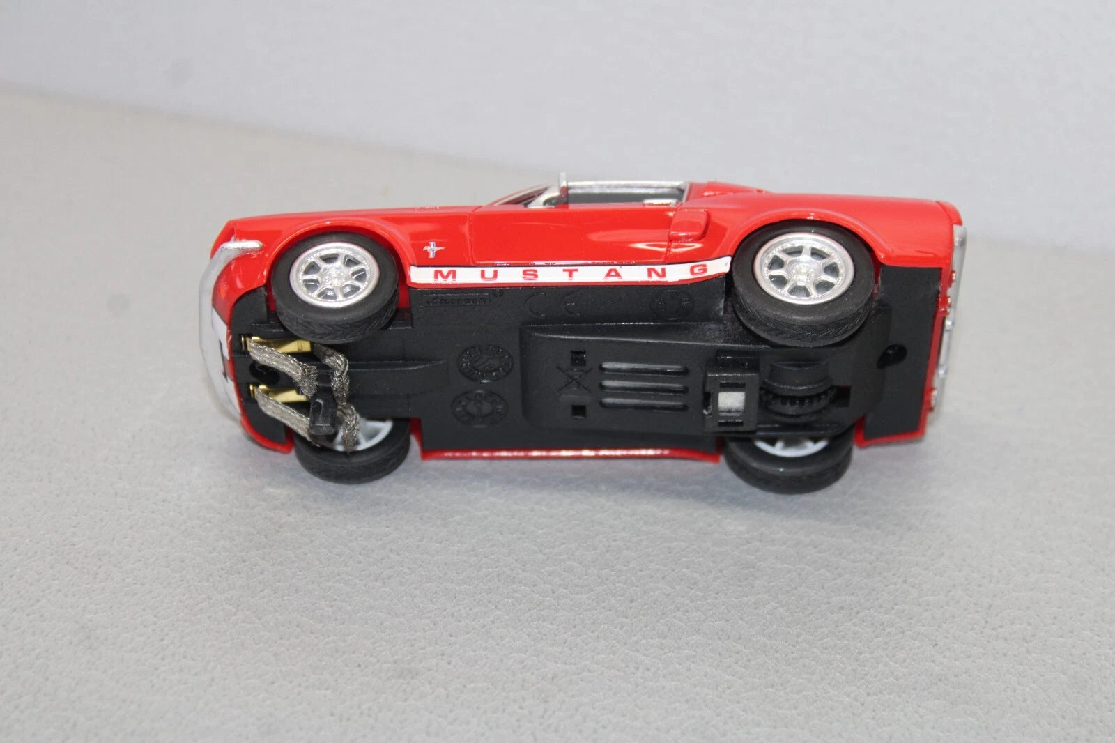Carrera Ford Mustang '67 Racing Red Slot Car – 1:43 Scale GO!!! Classic Sports Car