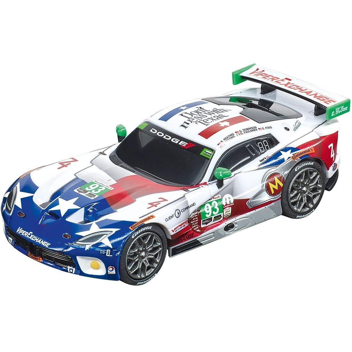 Carrera GO!!! 62521 Onto The Podium 1:43 Slot Car Racing Set – Viper & Corvette with Controllers