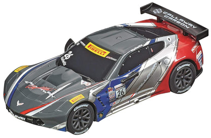 Carrera GO!!! 62521 Onto The Podium 1:43 Slot Car Racing Set – Viper & Corvette with Controllers