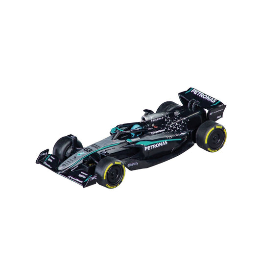 Carrera GO!!! Mercedes-AMG F1 W16 E Performance "George Russell No.63" Slot Car – 1:43 Scale