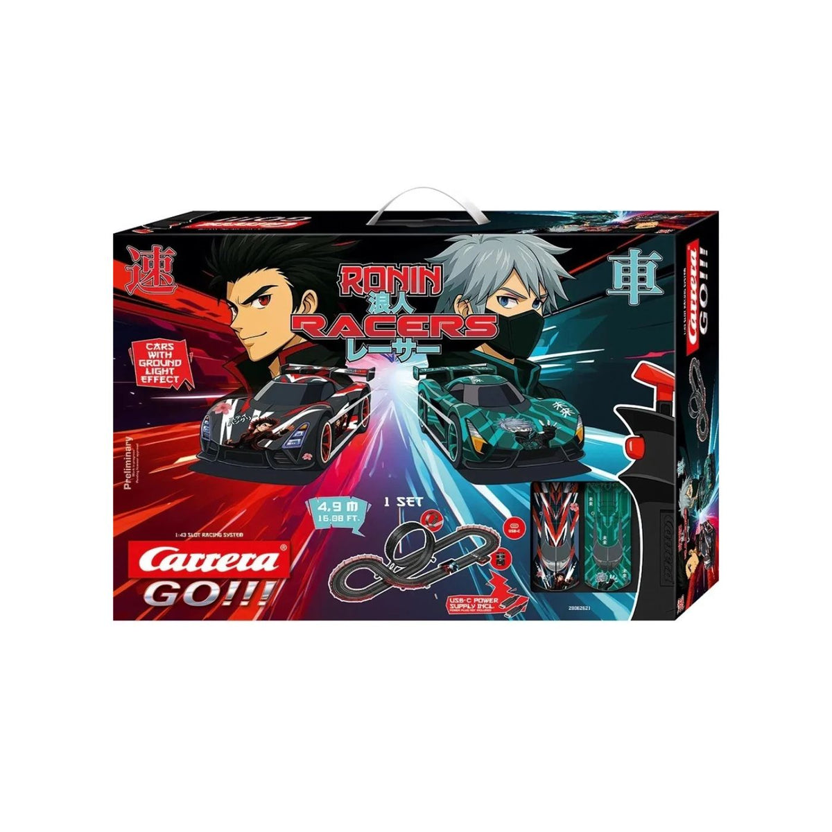 Carrera GO!!! Ronin Racers Track Set | 4.9m Racing Circuit