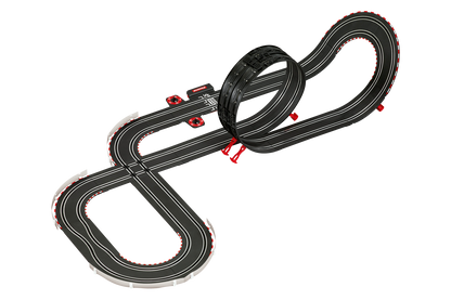 Carrera GO!!! Speed 'n' Chase Slot Car Set – 1:43 Scale Ferrari F12 vs Lamborghini Huracán Police Chase