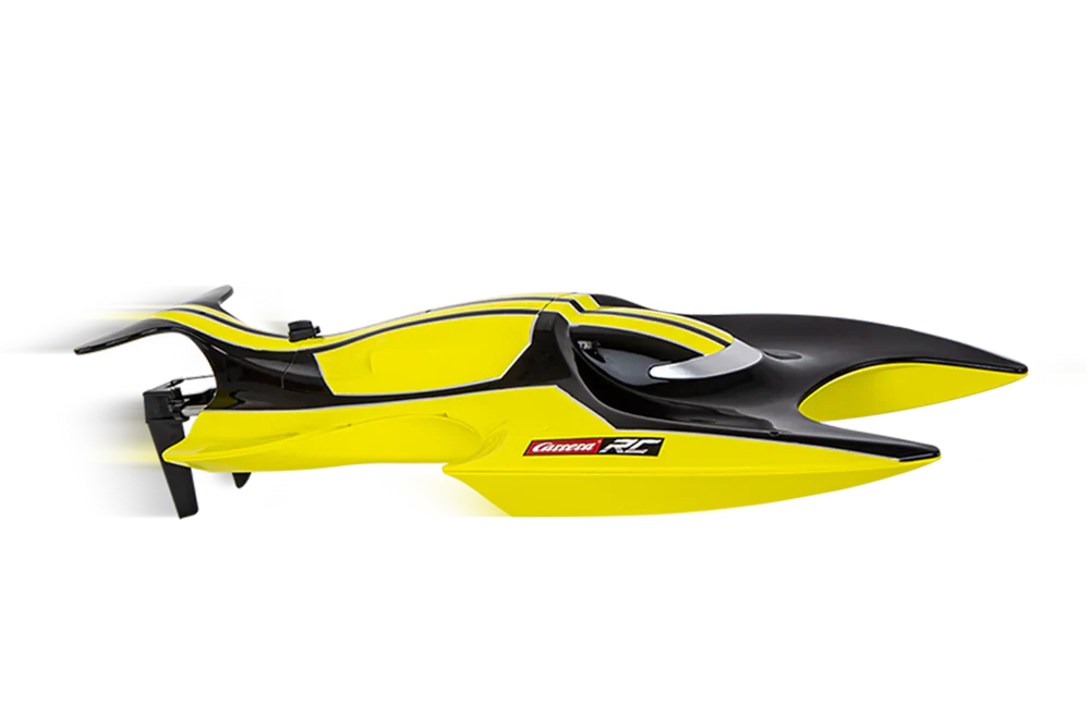Carrera RC 1:16 Profi Speedray Boat – 25km/h High-Speed RC Boat with 2.4GHz Control & USB Charging