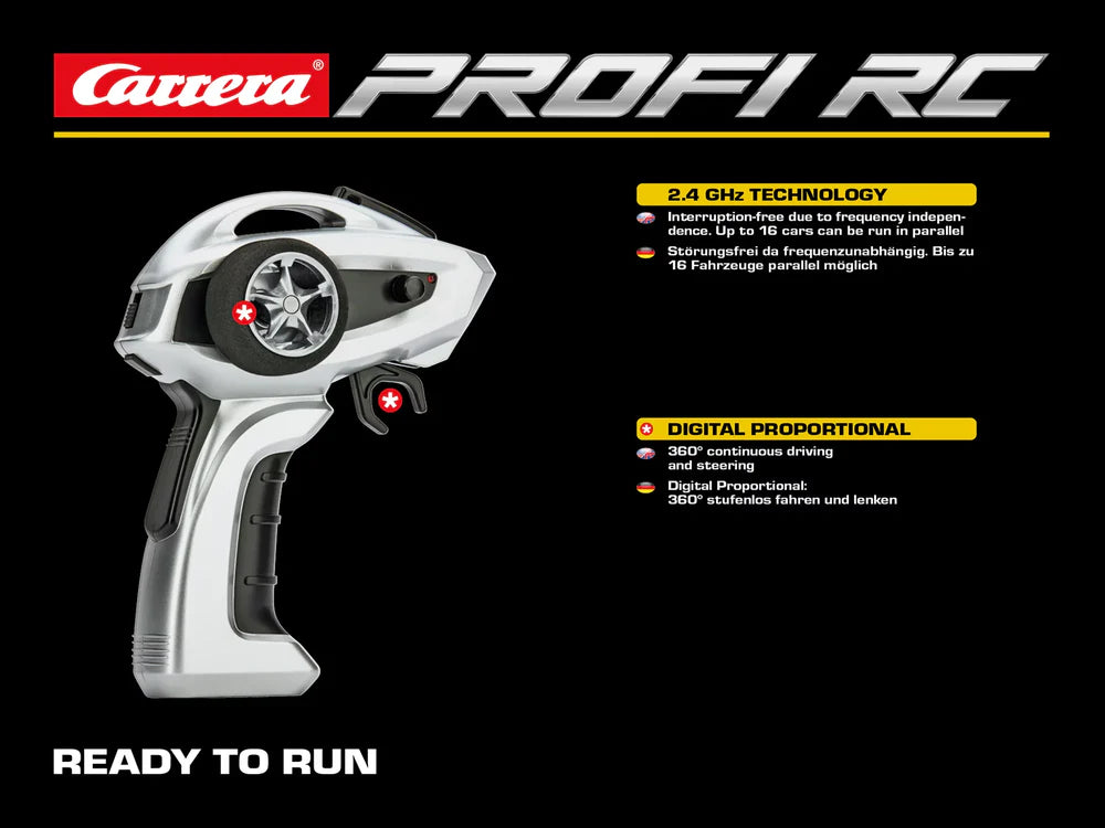 Carrera RC 1:16 Profi Speedray Boat – 25km/h High-Speed RC Boat with 2.4GHz Control & USB Charging