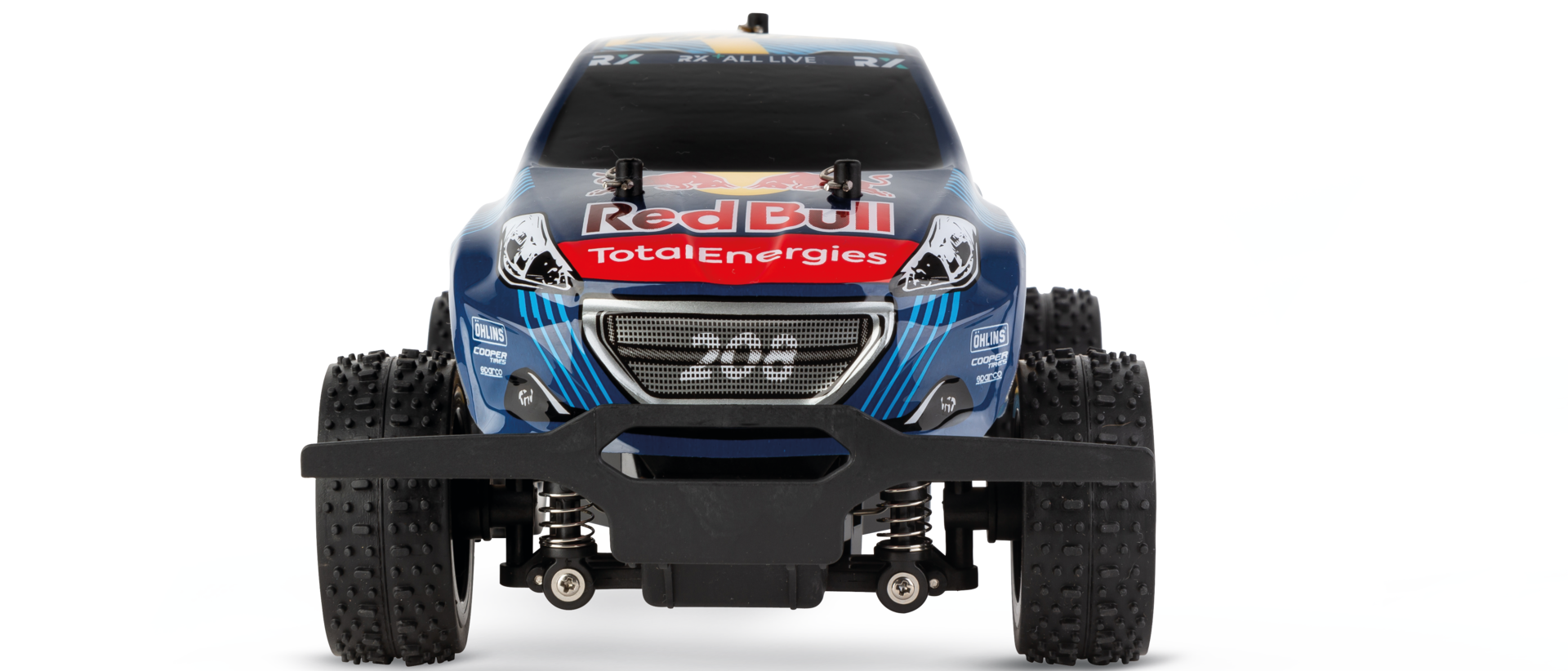 Carrera RC Red Bull Peugeot WRX 208 Rallycross Car