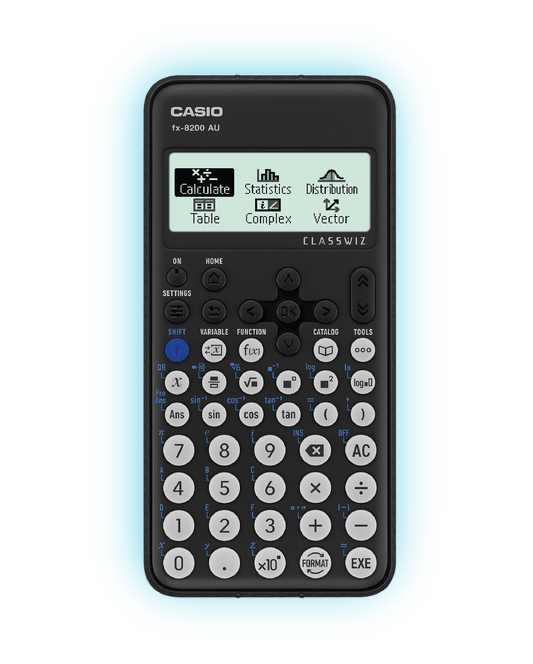Casio FX-8200 AU Scientific Calculator Black