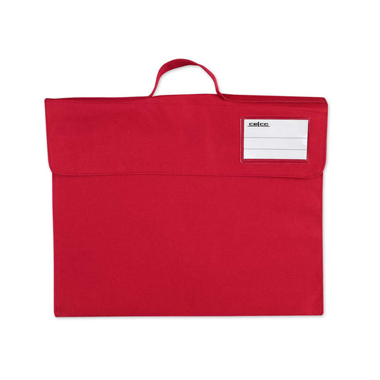 Celco Book Bag Library Bag 29 x 37cm Red