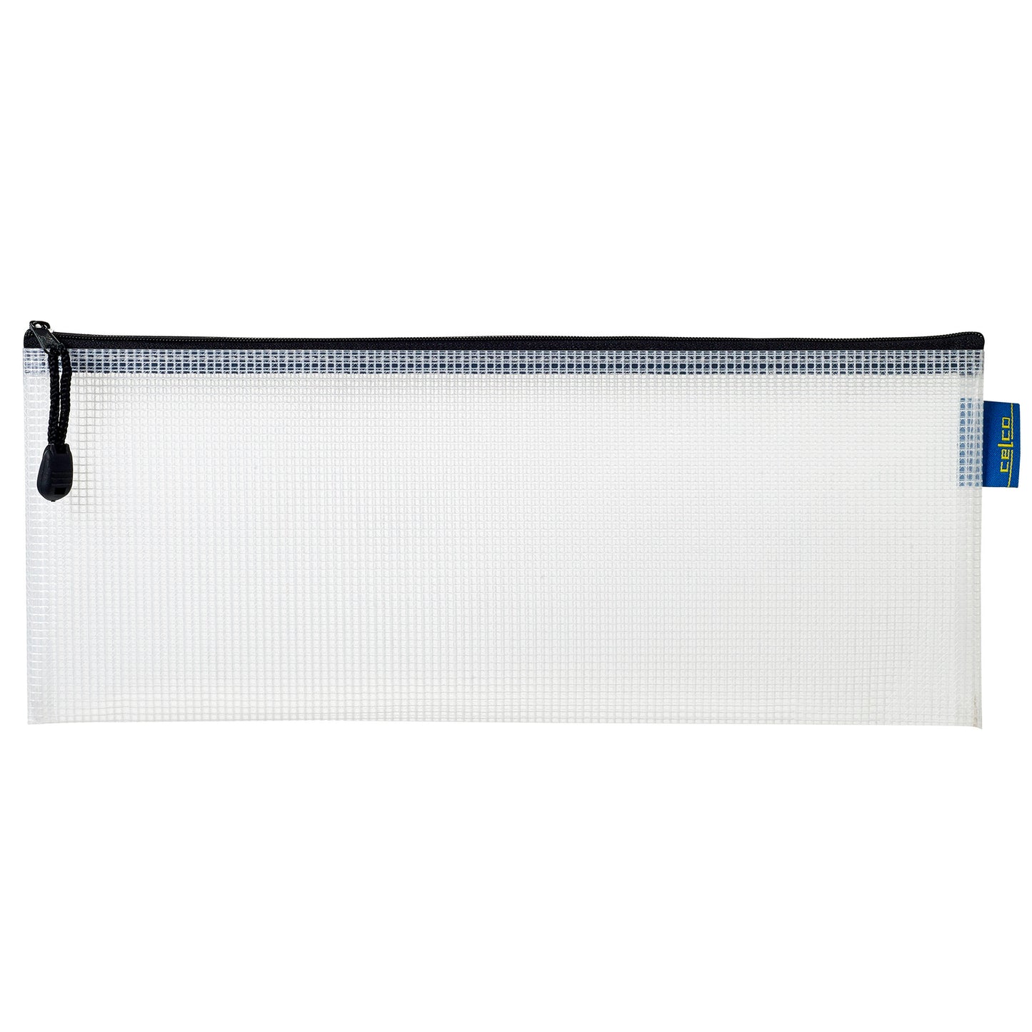 Celco Mesh Pencil Case 340 x 135mm Clear