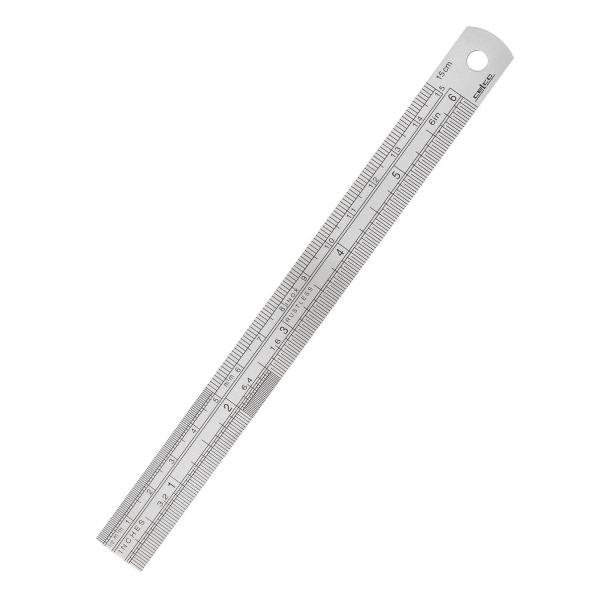 Metal Ruler 15 Celco Metal Ruler Stainless Steel 15cm – School Depot NZ