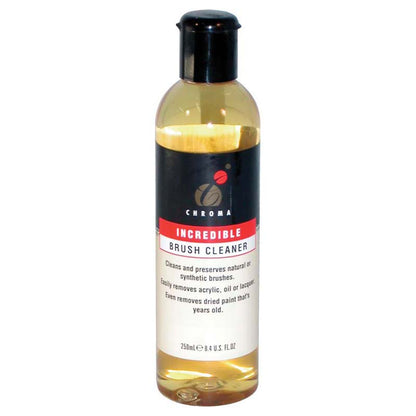 Chroma 250ml Incredible Brush Cleaner – Cleans & Preserves Brushes