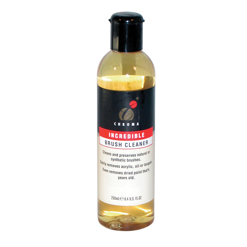 Chroma 250ml Incredible Brush Cleaner – Cleans & Preserves Brushes