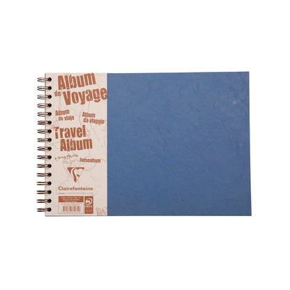 Clairefontaine Age Bag Travel Album Visual Diary A4 Blue
