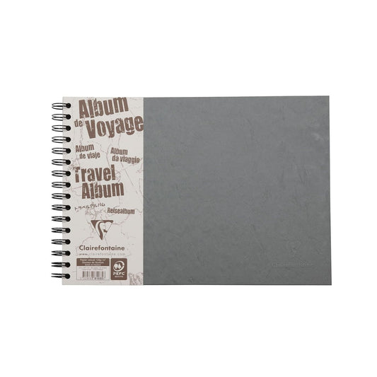 Clairefontaine Age Bag Travel Album Visual Diary A4 Grey