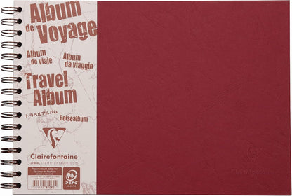 Clairefontaine Age Bag Travel Album Visual Diary A4 Red