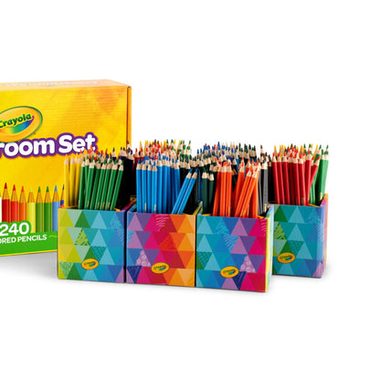 Crayola Colored Pencils Classroom Set 240 Pieces