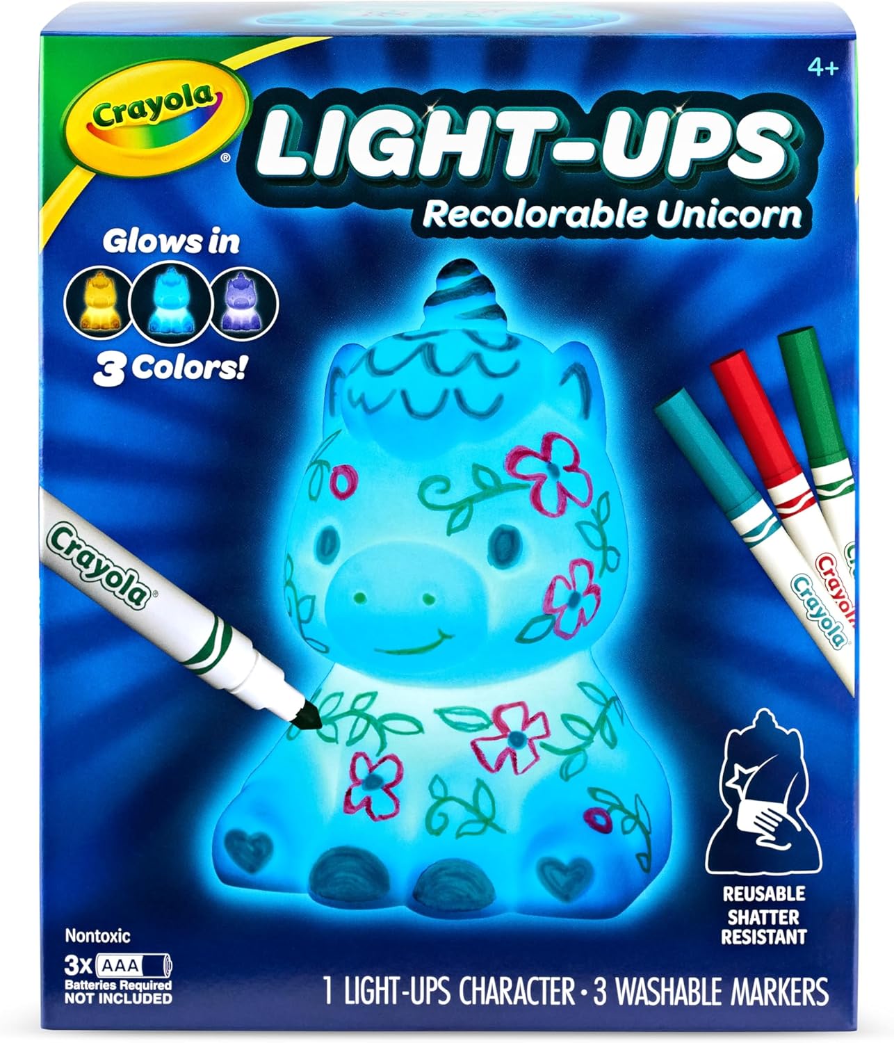 Crayola Light-Ups Rerecordable Craft Unicorn