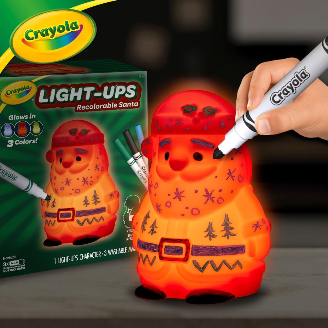 Crayola Light-Ups Rerecordable Santa