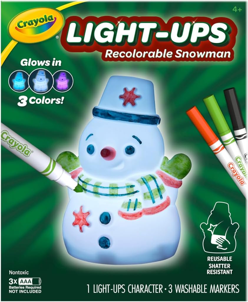 Crayola Light-Ups Rerecordable Snowman