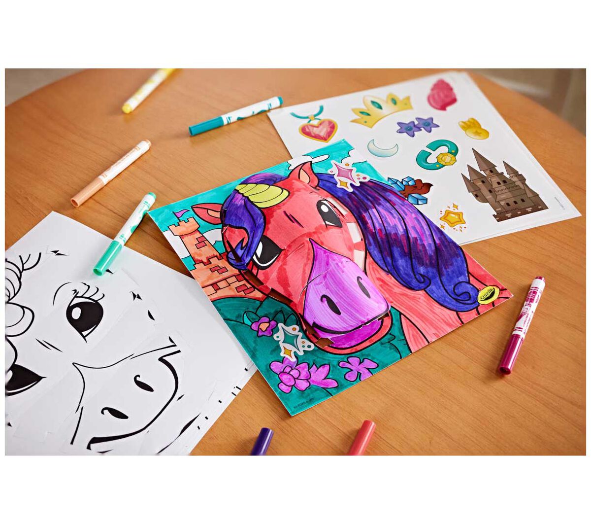 Crayola POPS 3D Activity Set Mystical Creatures
