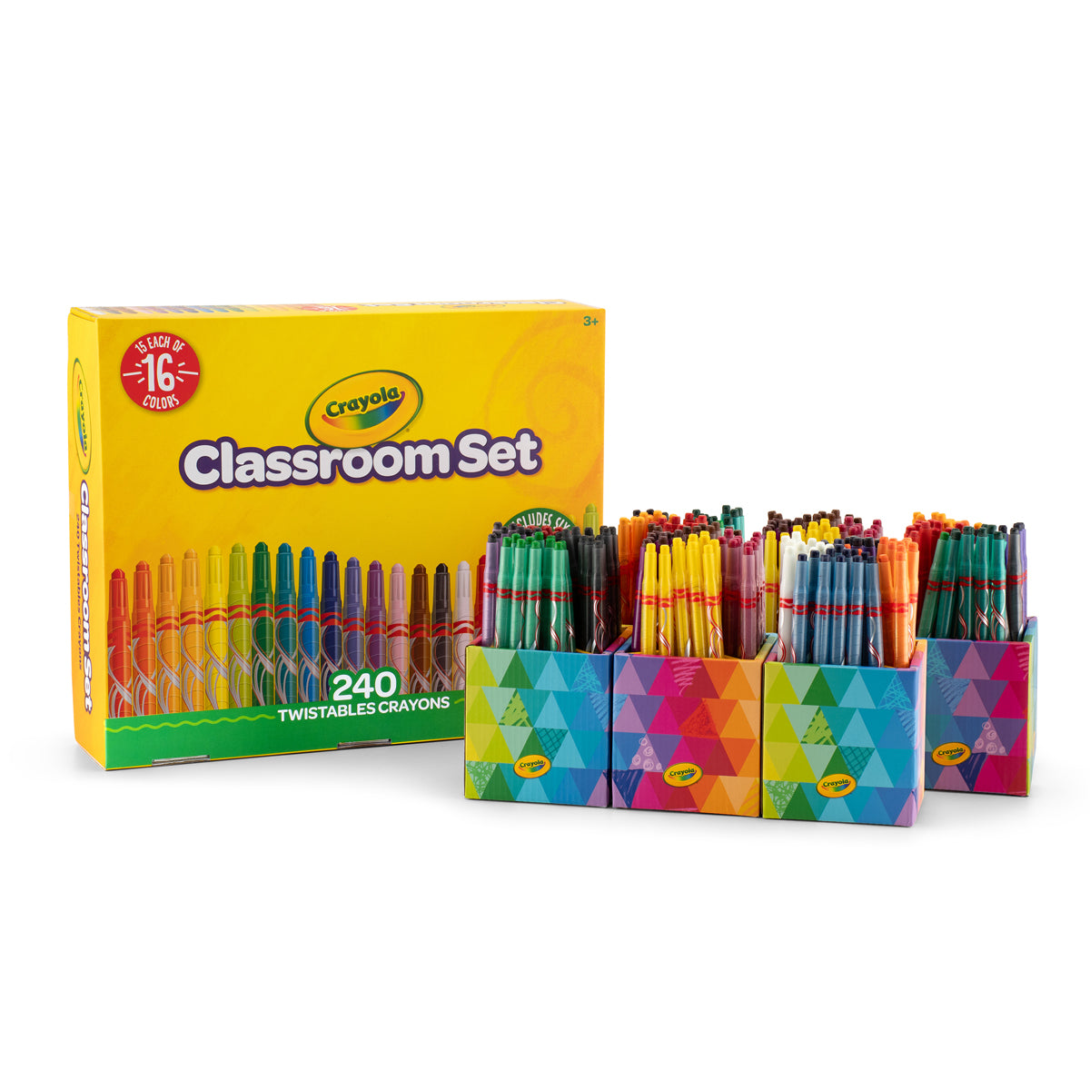Crayola Twistables Crayons Classroom Set 240 Pieces