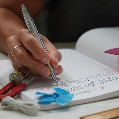 Cross Ballpoint Pen Calais Polished Chrome Black Ink