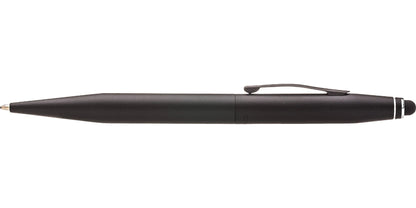 Cross Ballpoint Pen + Stylus Satin Black Tech 2 Medium Black Ink