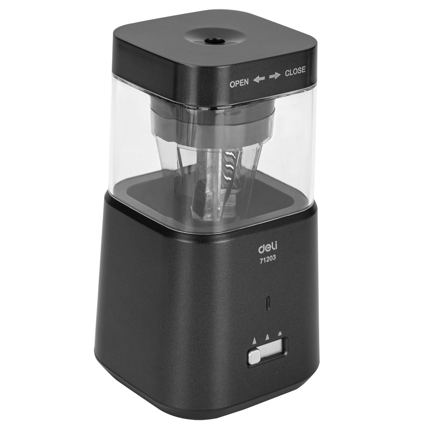 Deli Automatic Electric Pencil Sharpener E71203-GY for 6.9-8mm Pencils
