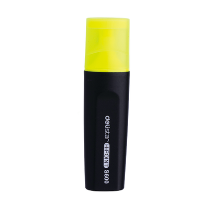 Deli Highlighter Chisel Tip S600 Yellow