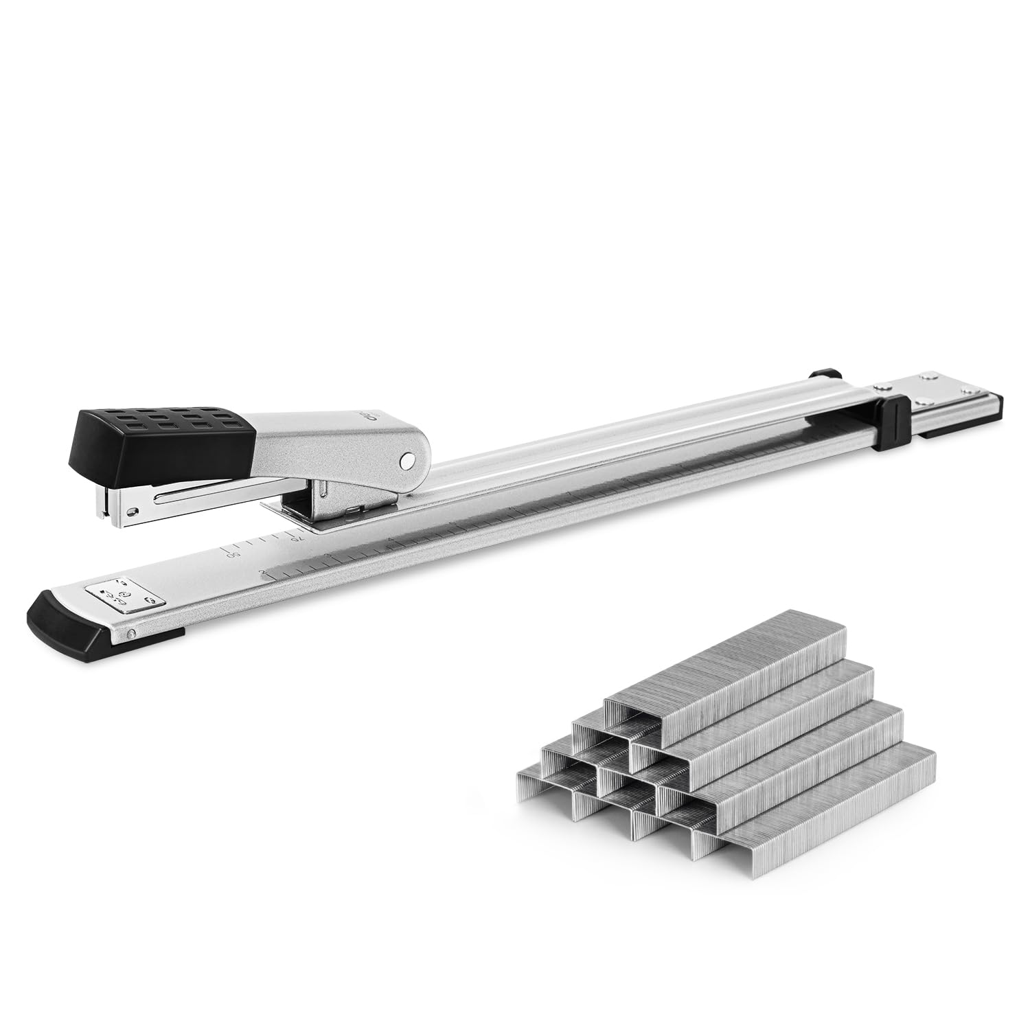 Deli Long Arm Stapler 12 Inch Metal E0334 25 Sheets