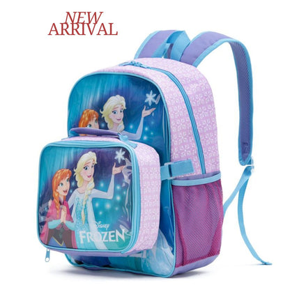 Disney Frozen Backpack with Cooler Lunch Bag 42x27x15cm – School
