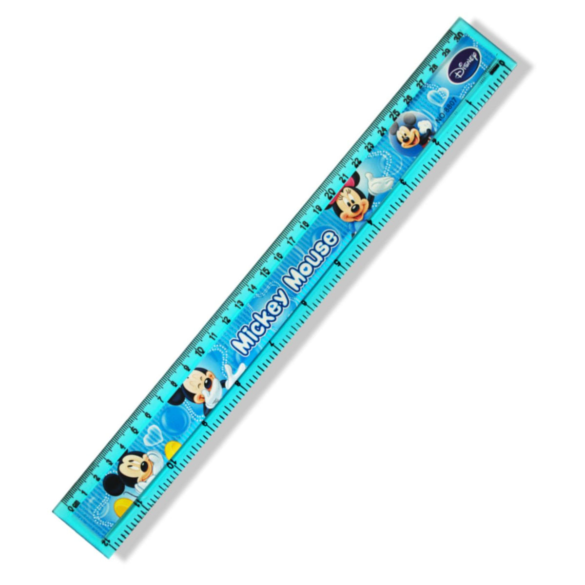 Blue Ruler Disney Disney Plastic Ruler 30cm Mickey Mouse – School Depot NZ