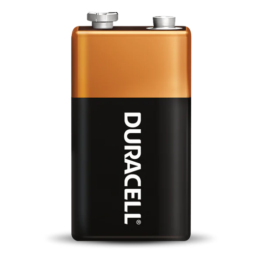 Duracell Coppertop Alkaline Battery 9V MN1604