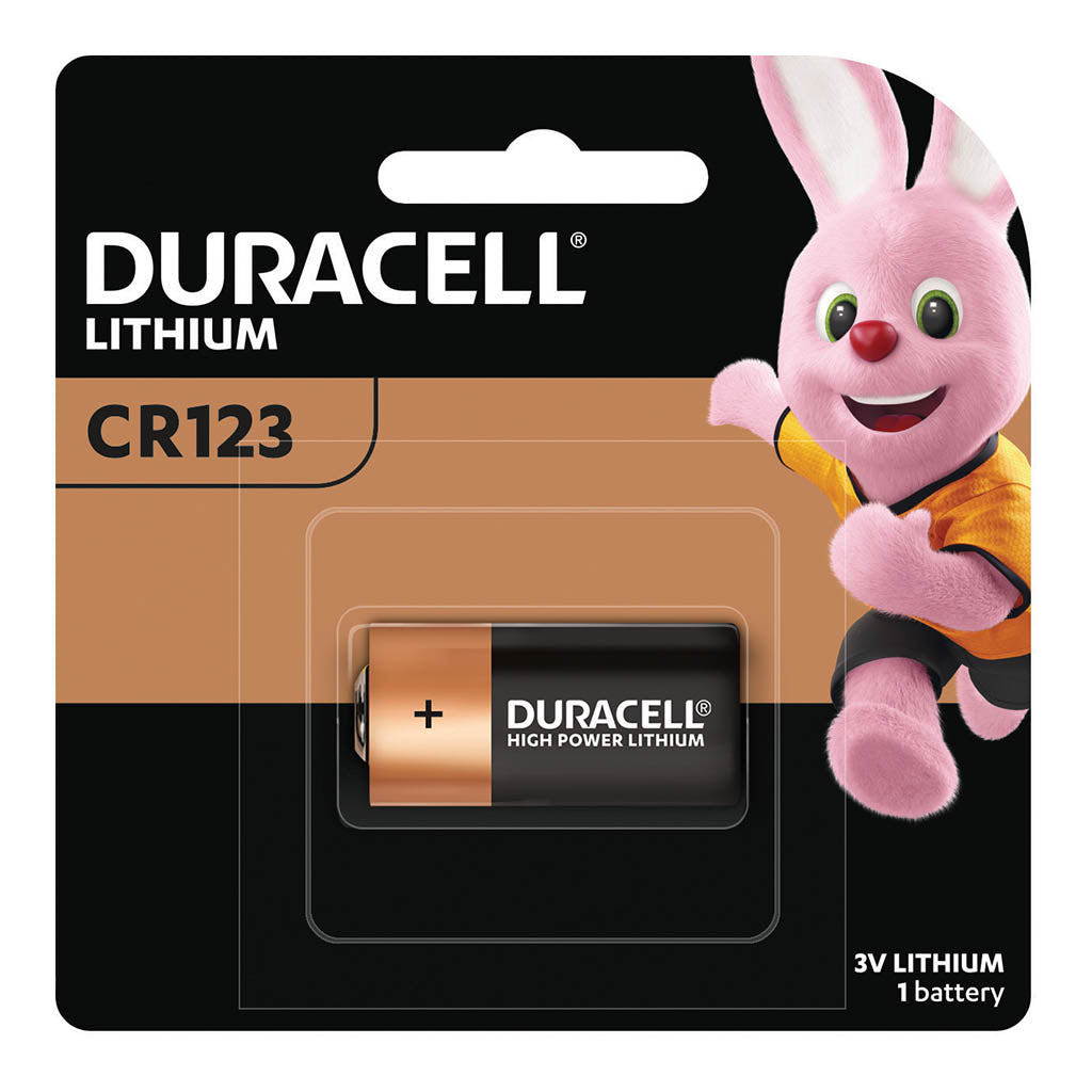 Duracell Specialty High Power Lithium Battery CR123