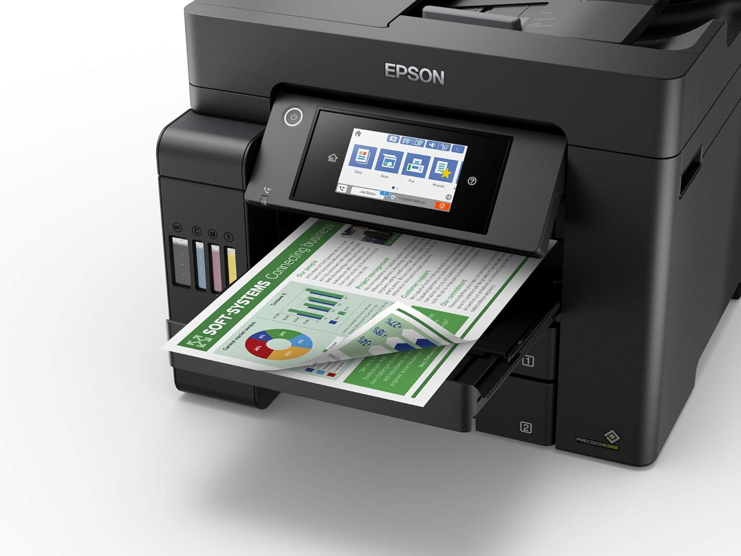 EPSON EcoTank A4 All-in-One 4.3" Touchscreen Wireless Fast Speed Printer