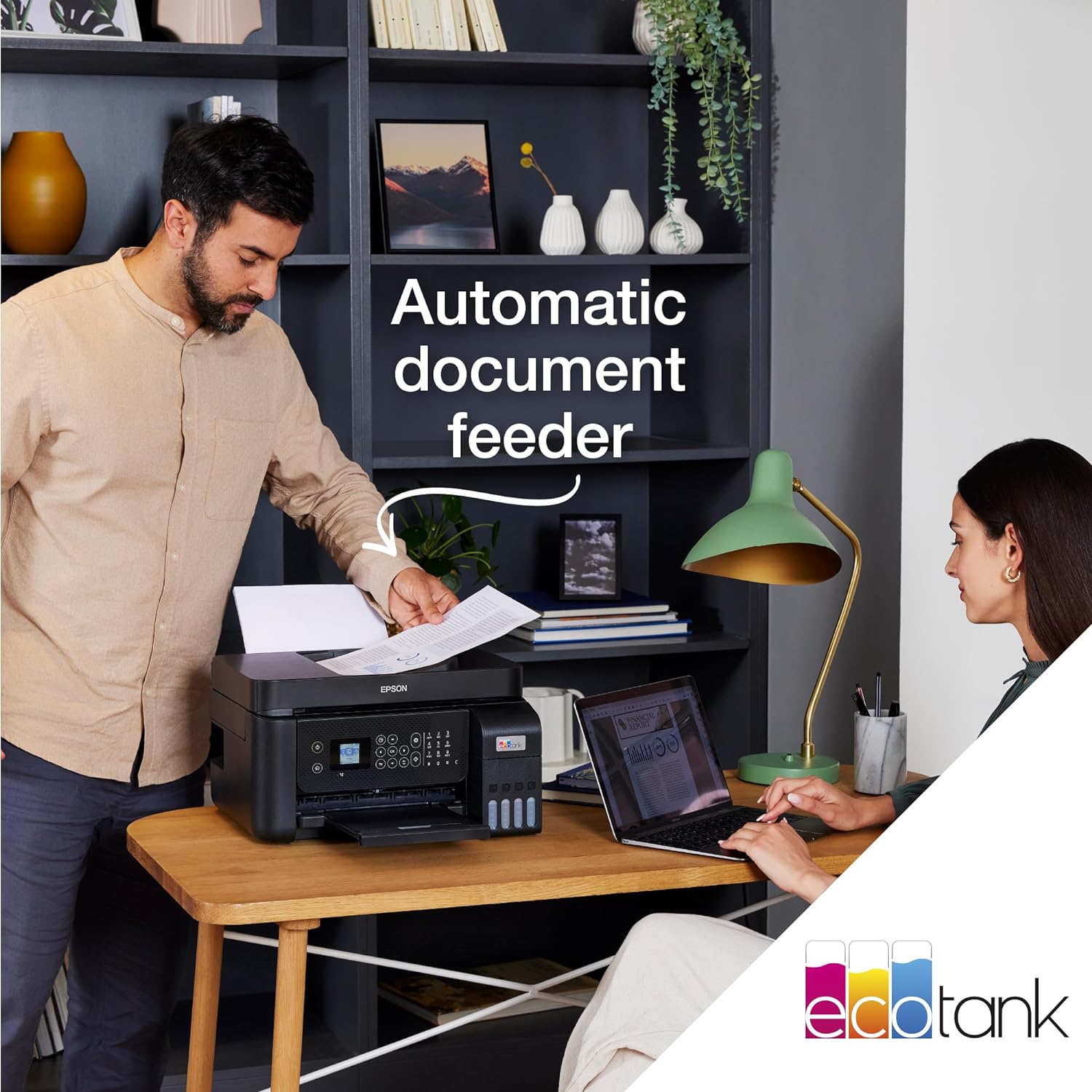 EPSON EcoTank ET-4800 Inkjet Printer Wireless Multi-function A4