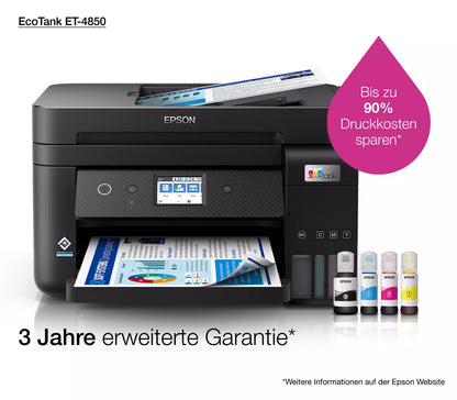 EPSON EcoTank ET-4850 Inkjet Printer Multi-function A4