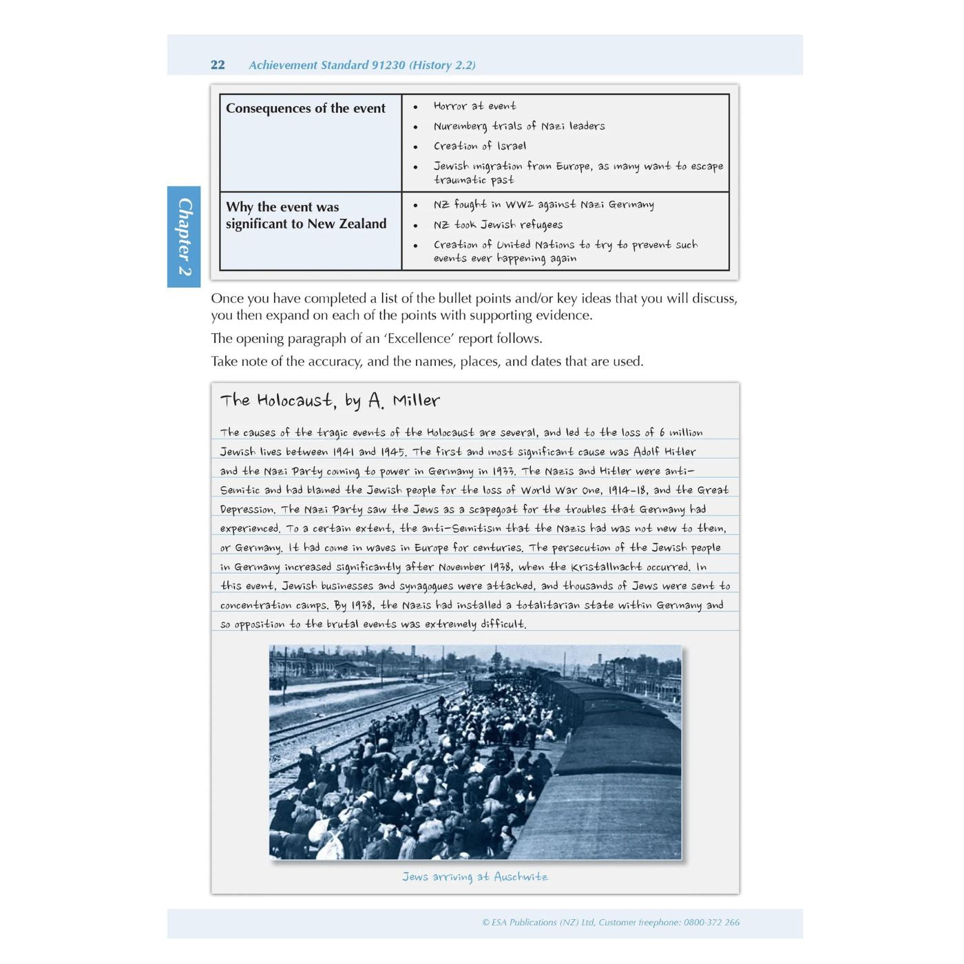 ESA Study Guide Level 2 History
