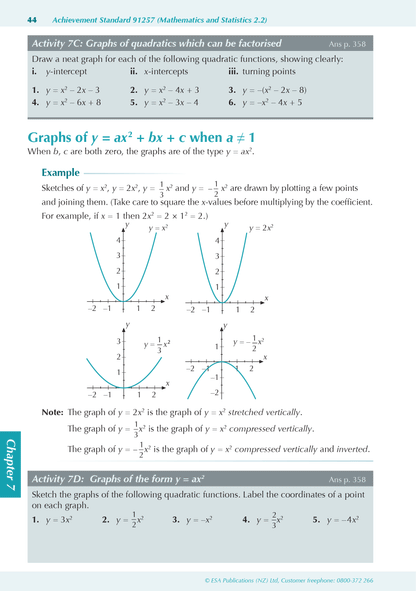 ESA Study Guide Level 2 Mathematics & Statistics