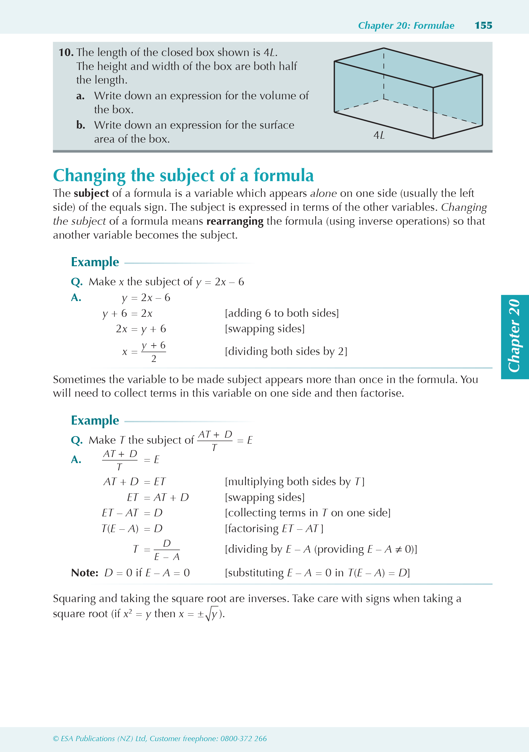 ESA Study Guide Level 2 Mathematics & Statistics