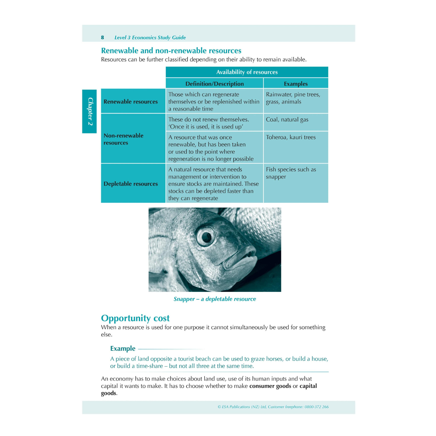 ESA Study Guide Level 3 Economics