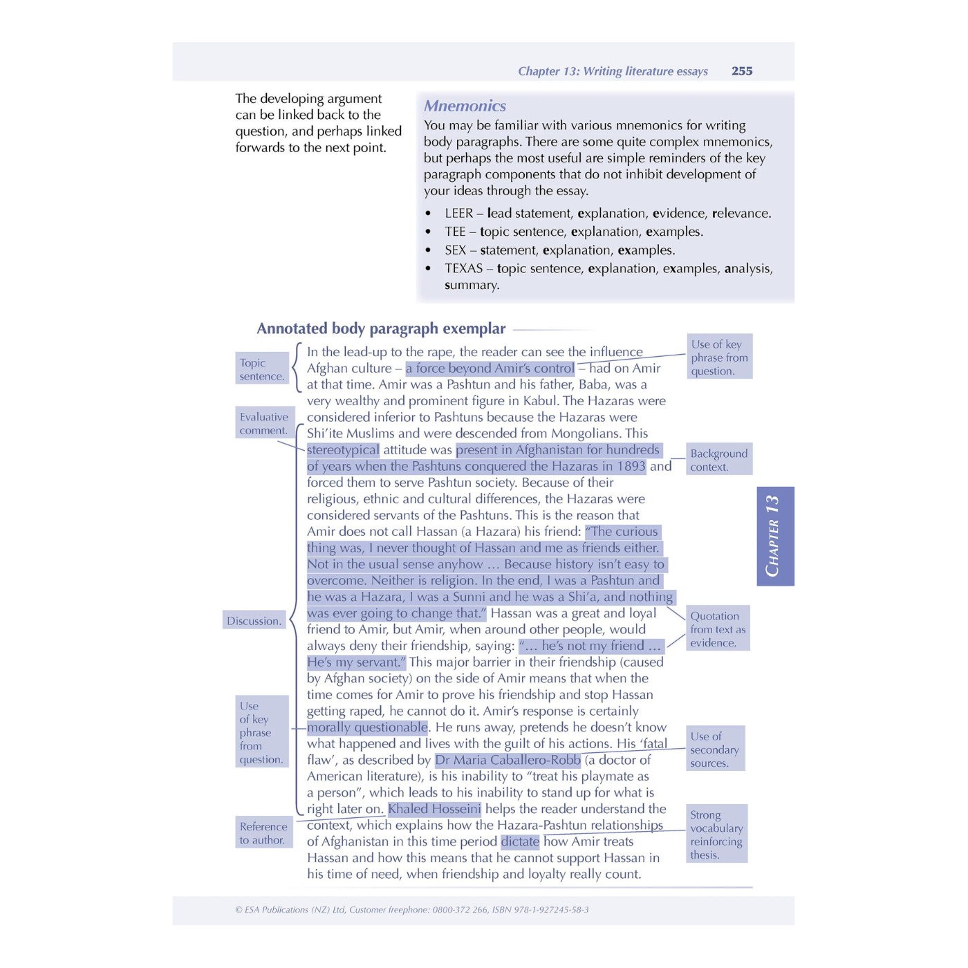 ESA Study Guide Level 3 English