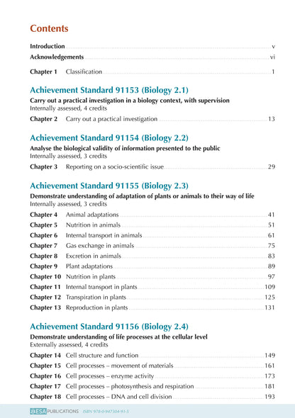 ESA Study Guide Level 2 Biology