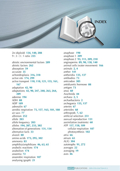 ESA Study Guide Level 2 Biology